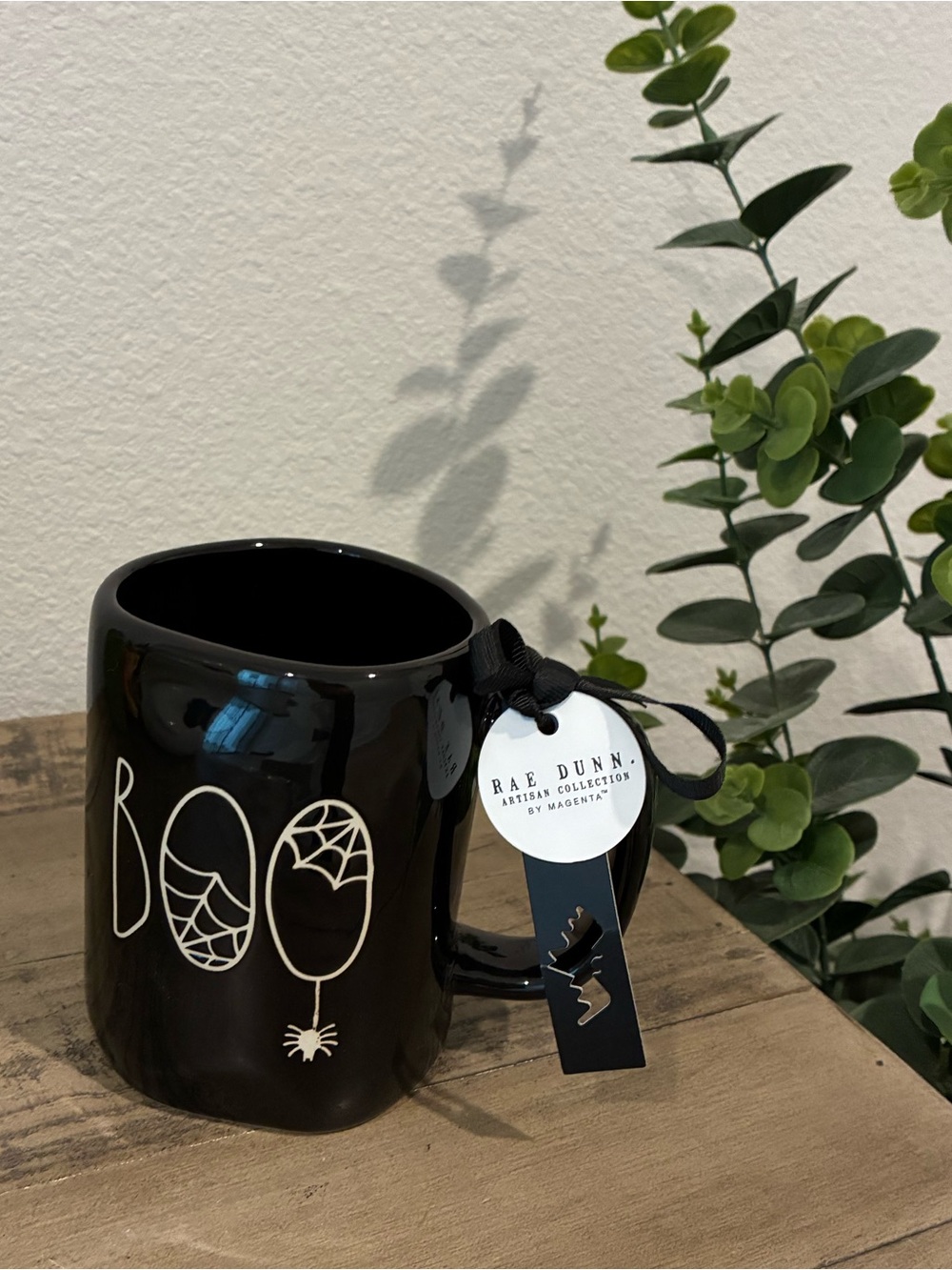 Rae Dunn BOO Halloween Mug NWT